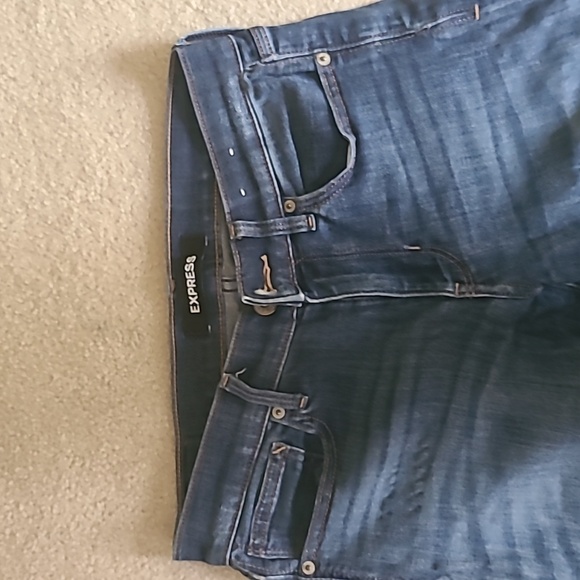 Express Jean's, Barely Boot, Size 4 Long - Picture 2 of 4